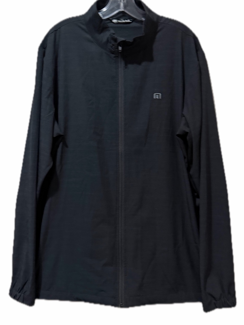 Travis Mathew XL Black Surfside Full Zip Long Sleeve Lightweight Jacket C